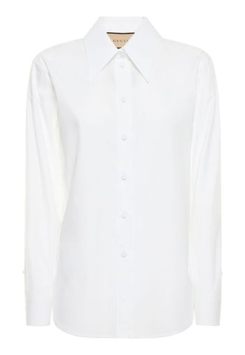 Cotton Poplin Shirt