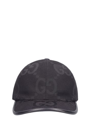 Gg Logo Jacquard Baseball Cap