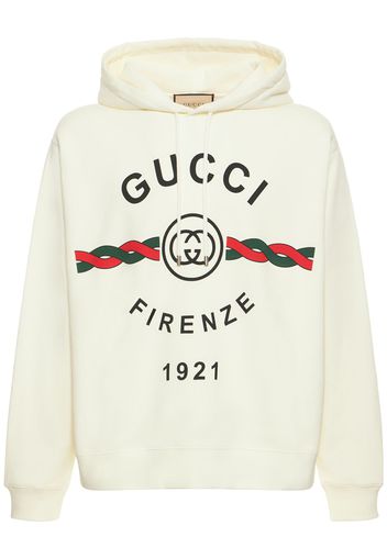 Gucci Firenze 1921 Cotton Hoodie