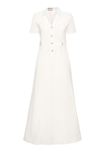 Cotton Poplin Dress