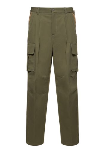 Wool Blend Cargo Pants