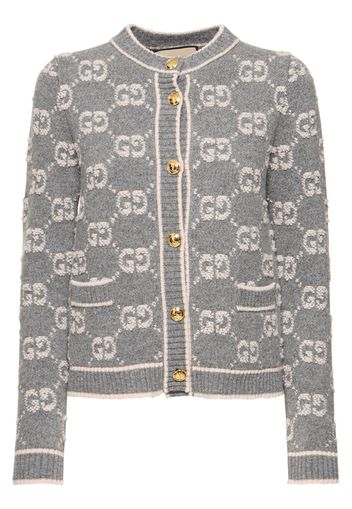 Gg Wool Cardigan