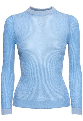 Extra Fine Tech Knit Crewneck Sweater