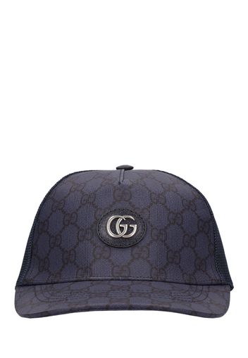 Gg Cotton Blend Baseball Cap