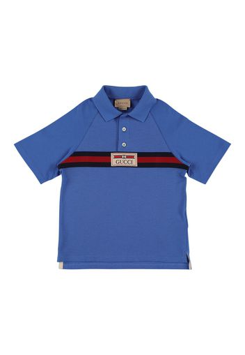 Cotton Piquet Polo Shirt