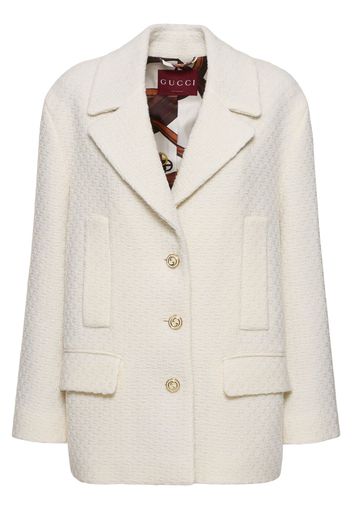 Tweed Damier Coat