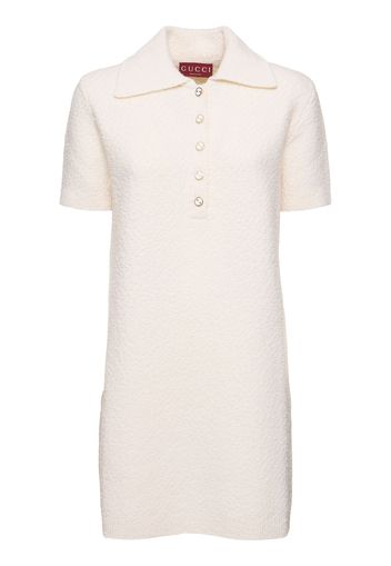 Wool Blend Polo Dress