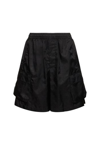 Gg Logo Nylon Shorts