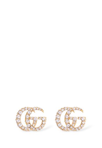 Gg Marmont Crystal Earrings