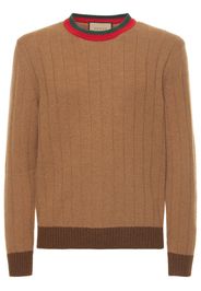 Rib Knit Camel Sweater