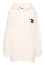 Oversized Cotton Jersey Hoodie