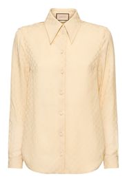 Exquisite Gg Silk Crêpe Shirt