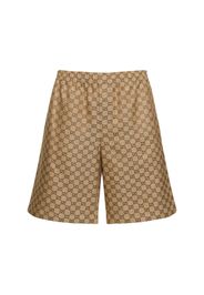 Summer Gg Supreme Linen Blend Shorts