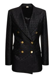 Gg Lamé Wool Blend Jacket