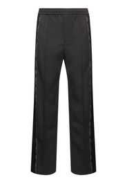 Drawstring Wool Pants