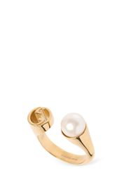 Gucci Blondie Embellished Brass Ring