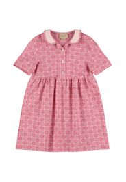 Gg Dots Light Cotton Jersey Dress