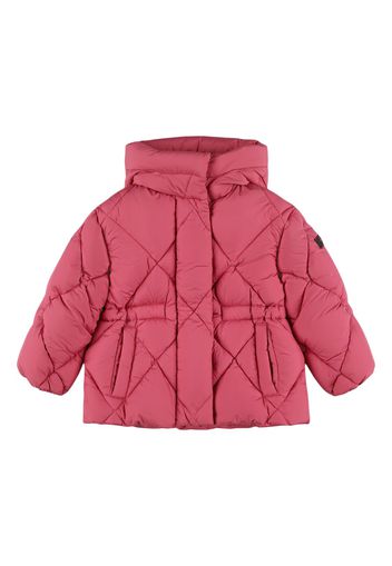 Hooded Nylon Down Jacket