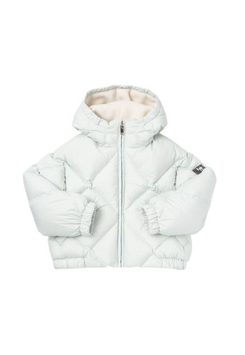 Hooded Nylon Down Jacket