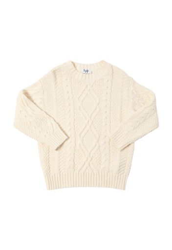 Cotton & Wool Knit Sweater