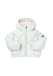 Hooded Nylon Down Jacket