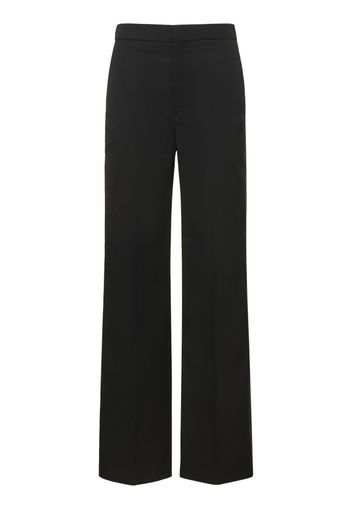 Scarly Wool Straight Pants