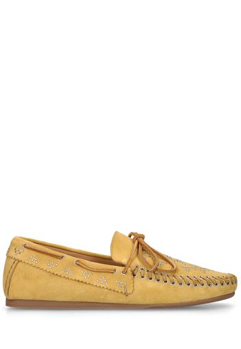 10mm Freen Studded Suede Loafers