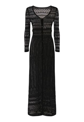 Atedy Cotton Crochet Long Dress