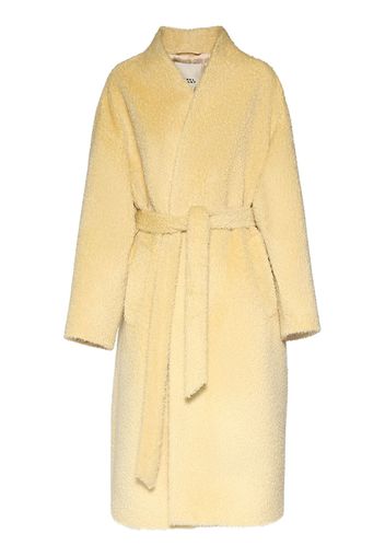 Caliste Self-tie Alpaca Blend Long Coat