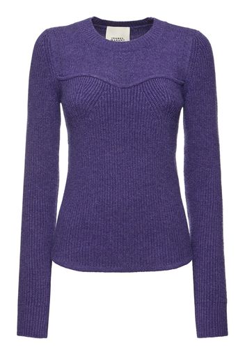 Brumea Ribbed Wool Blend Top