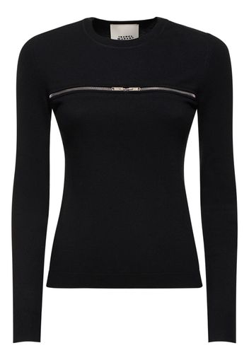 Gio Viscose Blend Cutout Top