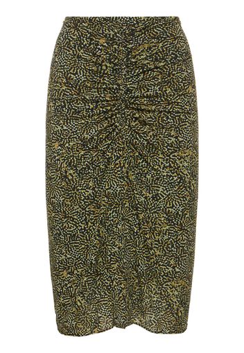 Joella Printed Viscose Midi Skirt