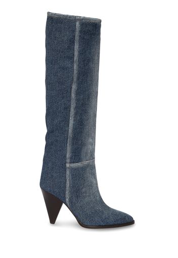 90mm Ririo Denim Tall Boots