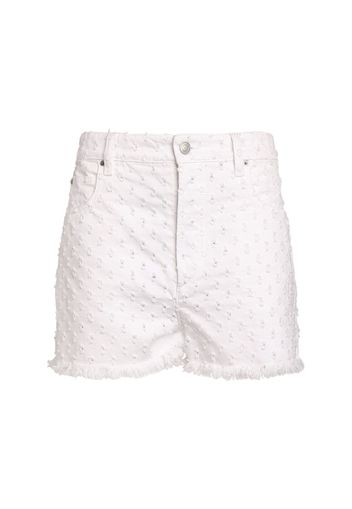 Lesia Cotton Denim Shorts