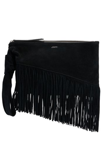 Faro Suede Clutch