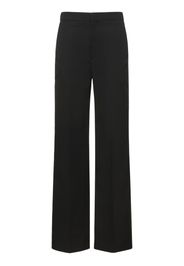 Scarly Wool Straight Pants