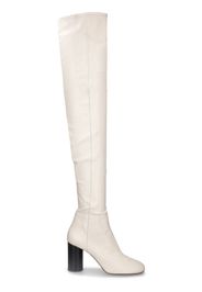 85mm Lelta Leather Knee High Boots