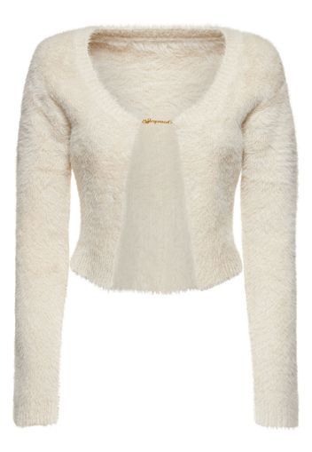 La Maille Neve Manches Lo Soft Cardigan