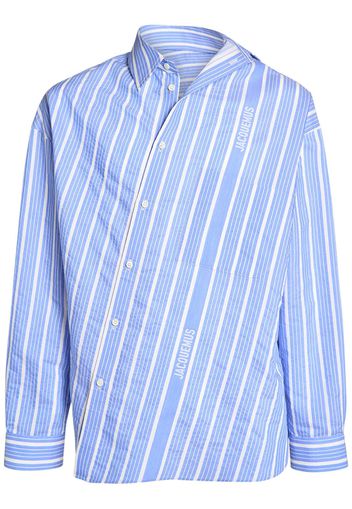 La Chemise Cuadro Silk Blend Shirt