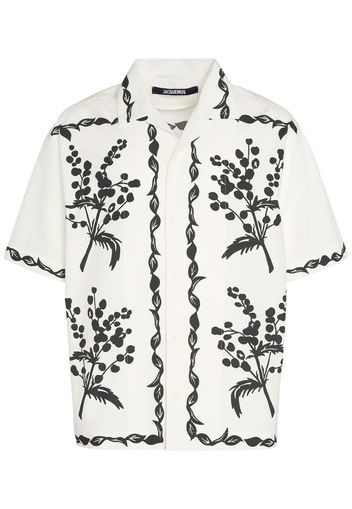 La Chemise Jean Printed Cotton Shirt