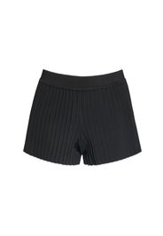 Le Short Maille Plissé Knit Mini Shorts