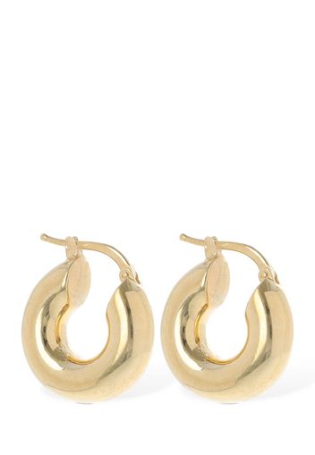 Small Bold Hoop Earrings