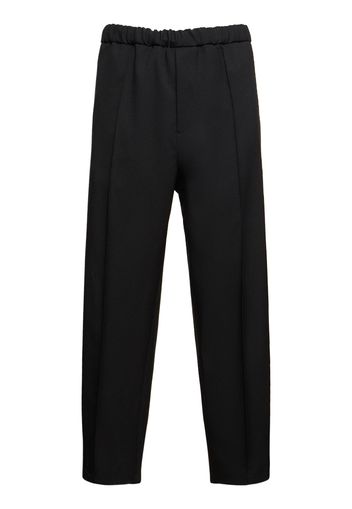 Relaxed Fit Cropped Leg Pants