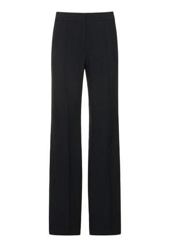 Double Viscose Crepe Low Rise Pants