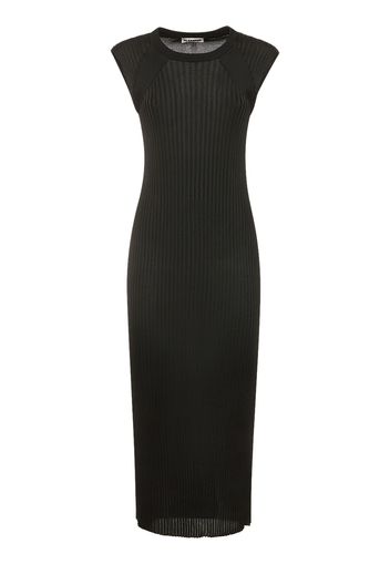 Sleeveless Jersey Midi Dress