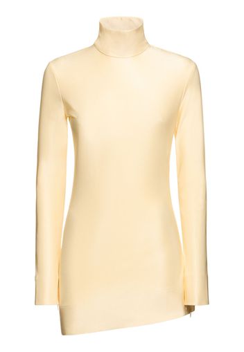 Compact Matte Viscose Jersey Top