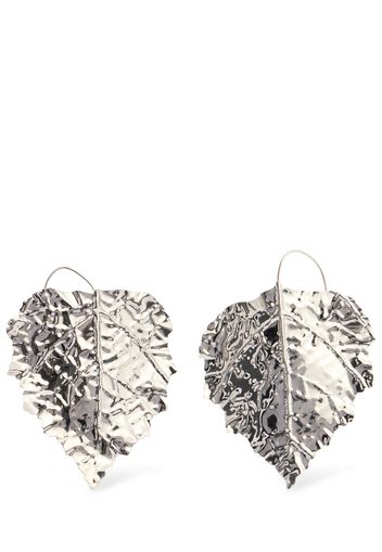 Ew5 1 Leaf Statement Earrings