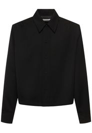 Wool Gabardine Shirt