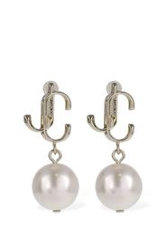 Jc Imitation Pearl Drop Earrings