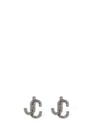 Jc Crystal Stud Earrings